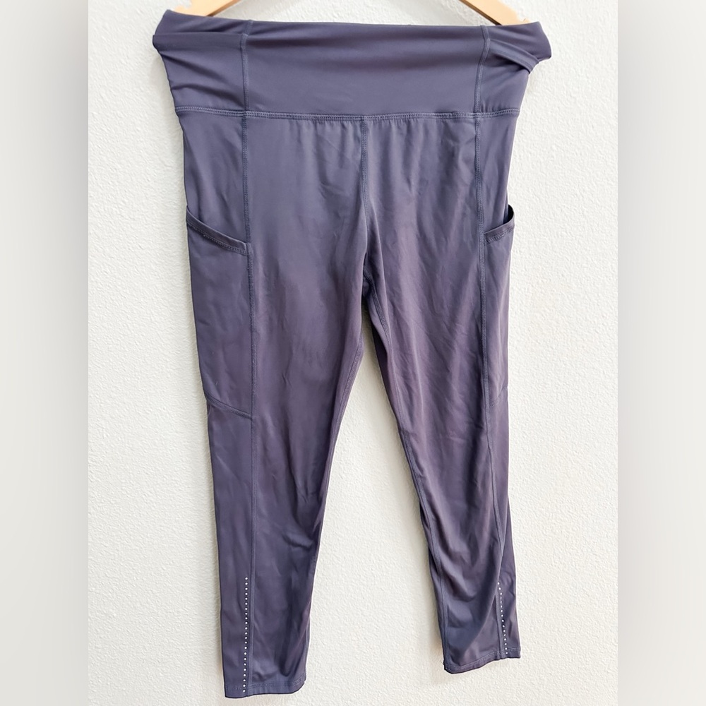 Boutique Brand Gray High-Waisted Leggings